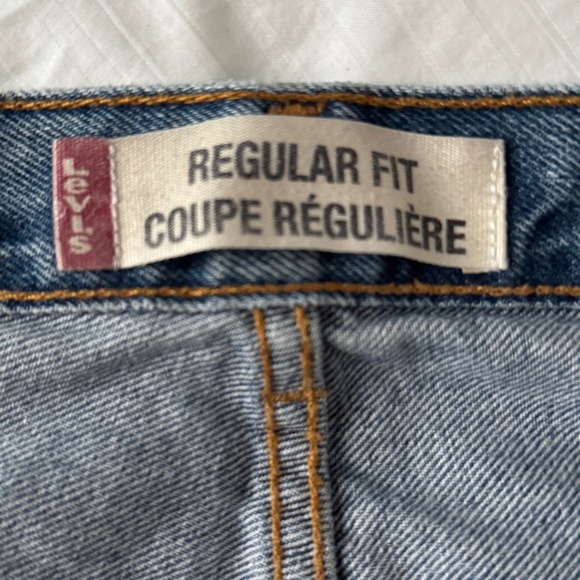 Levi's - Light Blue Regular Fit 505 Jeans - Picture 12 of 13